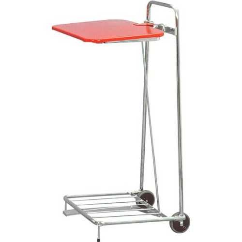 Sopsäckshållare med lock och pedal 125 l