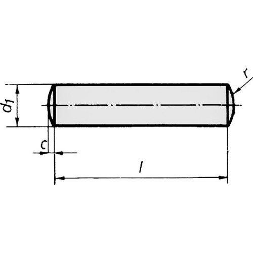 Cylindrisk pinne CP A2