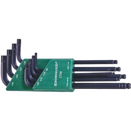 Torxnyckelsats BONDHUS LTX med kula