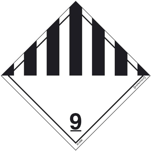 Skylt ADR övriga farliga ämnen