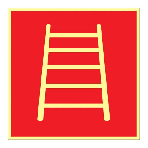 Skylt brandstege Supernova färgefterlysande