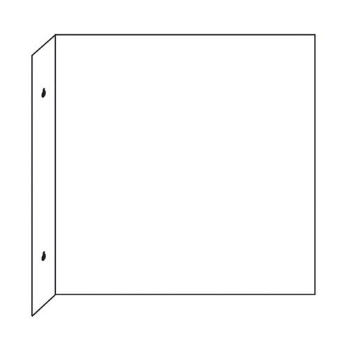 Vinkelfäste för flaggskylt