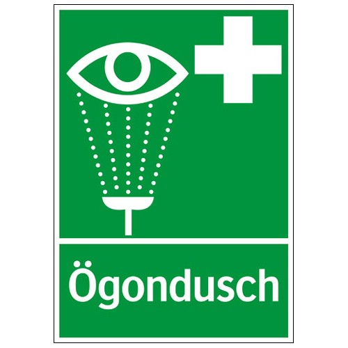 Skylt ögondusch