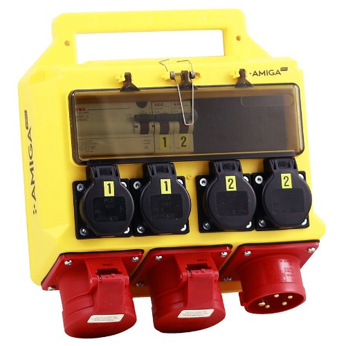 Byggcentral 400 V 16 A IP44