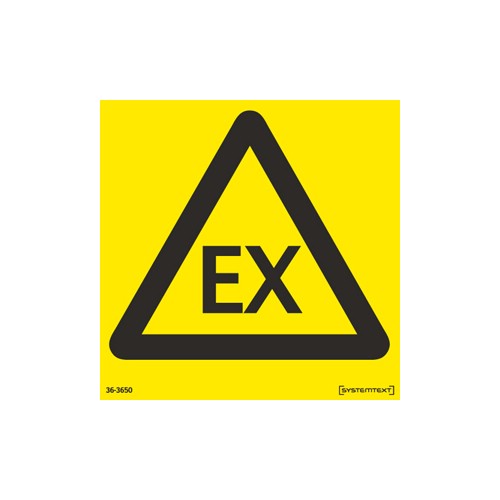 Skylt explosiv atmosfär