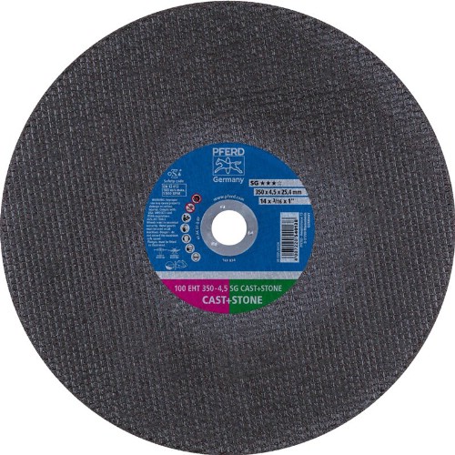 Kapskiva PFERD 100 EHT SG CAST+STONE Typ 41