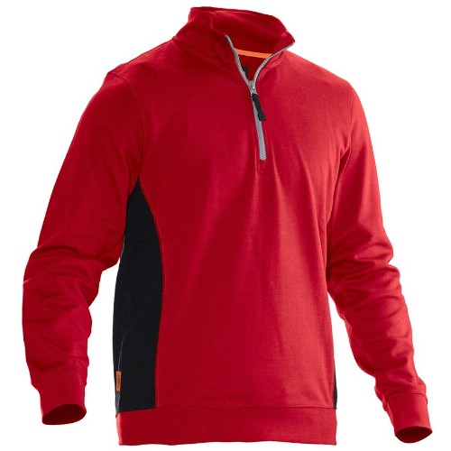 Sweatshirt JOBMAN 5401 Practical Half Zip