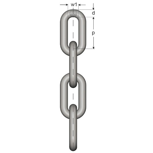 Kätting halvlånglänkad HLB Klass 2 SMS1503