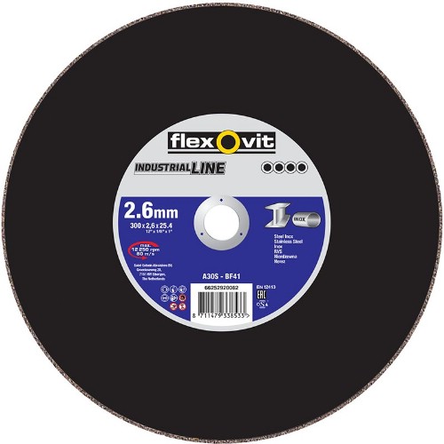 Kapskiva FLEXOVIT Industrial Line Inox Typ 41