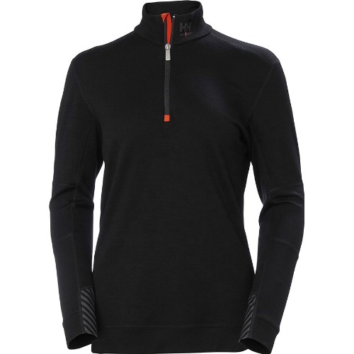 Tröja HELLY HANSEN 75210 Lifa Merinoull Halfzip Dam