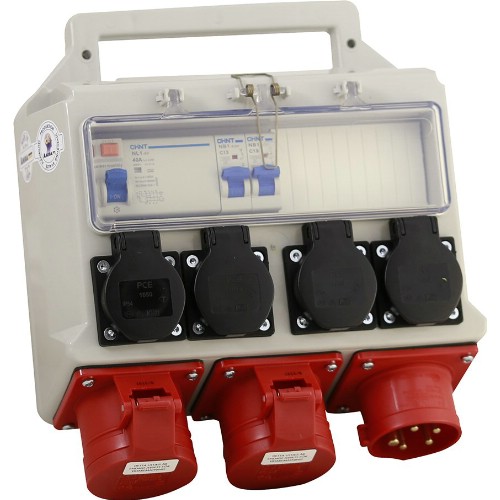 Byggcentral 400 V 16 A IP44