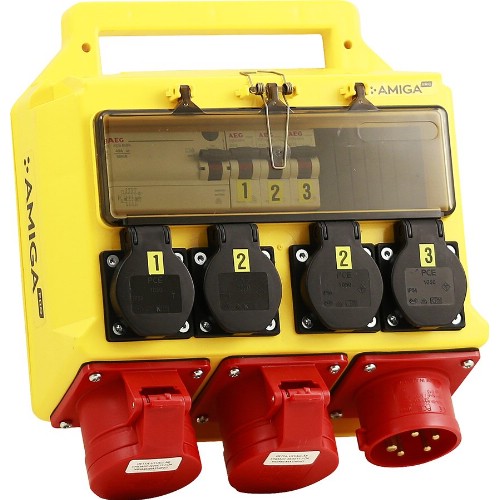 Byggcentral 400 V 16 A IP44