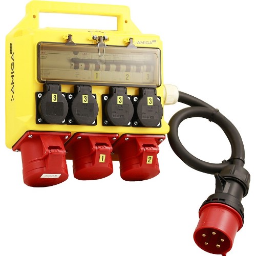 Byggcentral 400 V 32 A IP44 med kabel