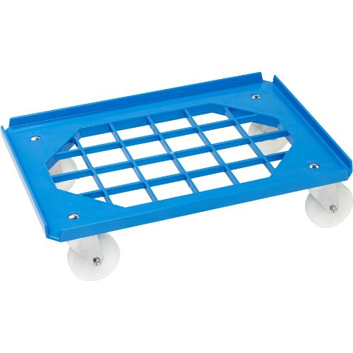 Tralla KM Plast med nätbotten Nylonhjul