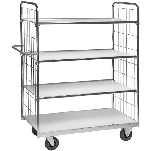 Hyllvagn KM Serie 9000 4 hyllplan Elförzinkad