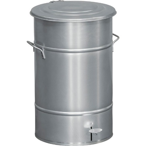 Avfallsbehållare WFI 70 l plåt med pedal