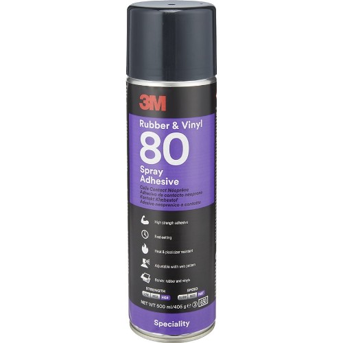 Spraylim 3M 80 Gummi och vinyl 