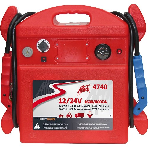 Starthjälp ATTACK 4740 12 V/24 V