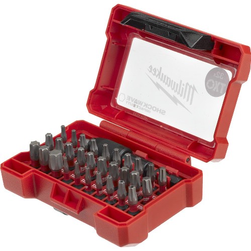 Bitssats 1/4" MILWAUKEE Shockwave 32 delar