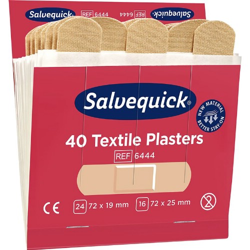 Textilplåster CEDERROTH Salvequick 6444