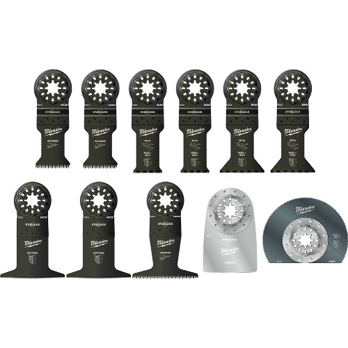 Sågbladsats MILWAUKEE Starlock Trä/Plast/Metall