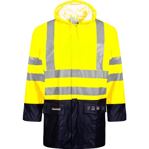 Regnjacka LYNGSØE FR-LR6055 Varsel Flamskydd