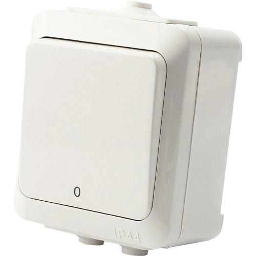 Strömbrytare utanpåliggande kapslad