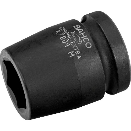 Krafthylsa 1/2" 6-kant mm BAHCO K7801M