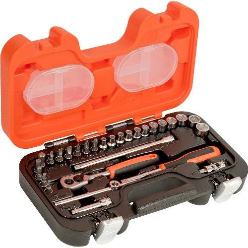 Hylsnyckelsats 1/4" mm 29-delar BAHCO S290