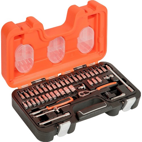 Hylsnyckelsats 1/4" mm 46-delar BAHCO S460