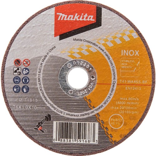 Kapskiva MAKITA WA-BF Inox Typ 41