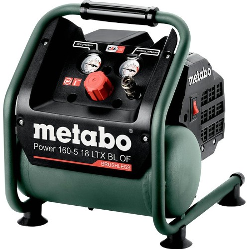 Kompressor METABO Power 160-5 18 LTX BL OF 18 V utan batteri
