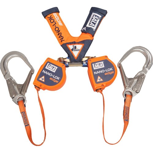 Säkerhetsblock 3M DBI-SALA Nano-Lok Edge dubbla ben