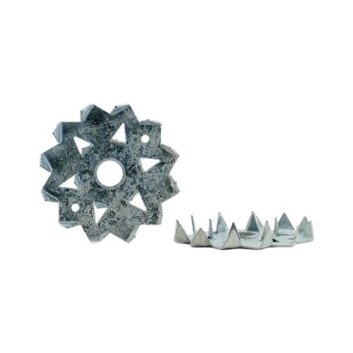 Tandbricka rund Bulldog FZV EN 912 Ensidig