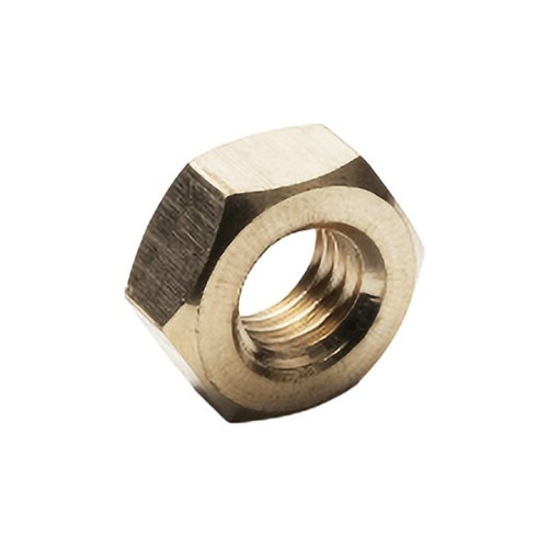 Mutter sexkant M6M Mässing DIN 934