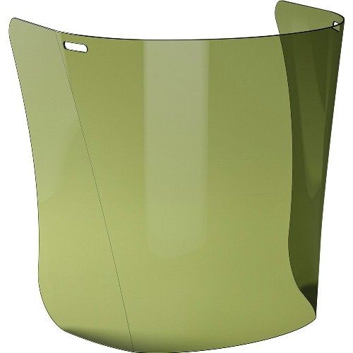 Visir HELLBERG Polykarbonat gröntonat